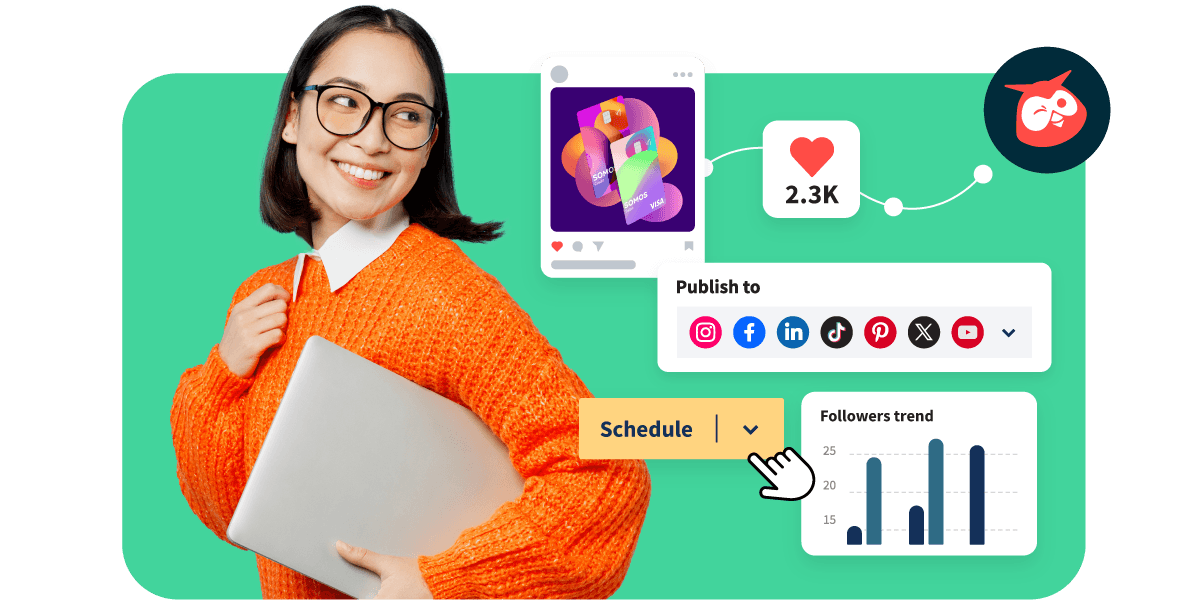 Fonctions de publication de Hootsuite