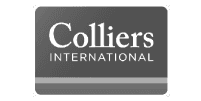 Logo Colliers International en noir et blanc