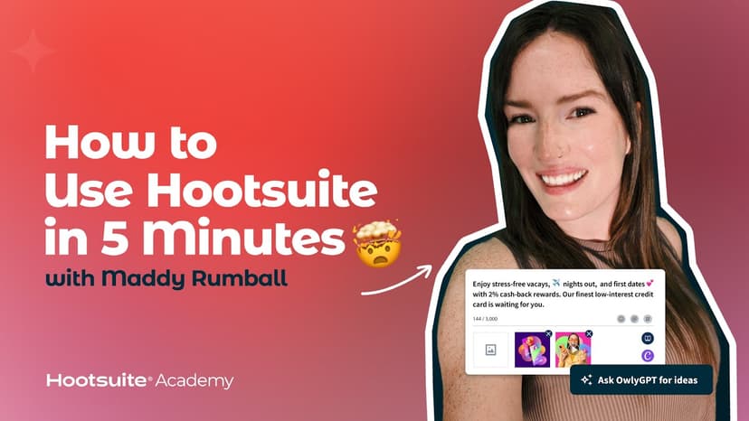 Miniature de la vidéo : comment utiliser Hootsuite en 15 minutes