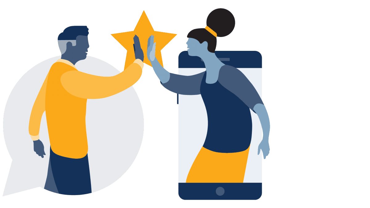Facebook Messenger-Kundendienst Medienblock 2 Bild